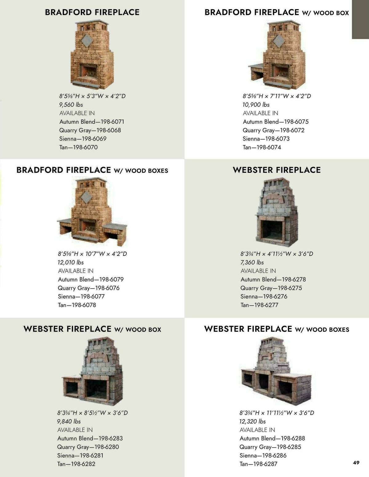 Menards Outdoor Living Block Catalog Weekly Ad from April 2