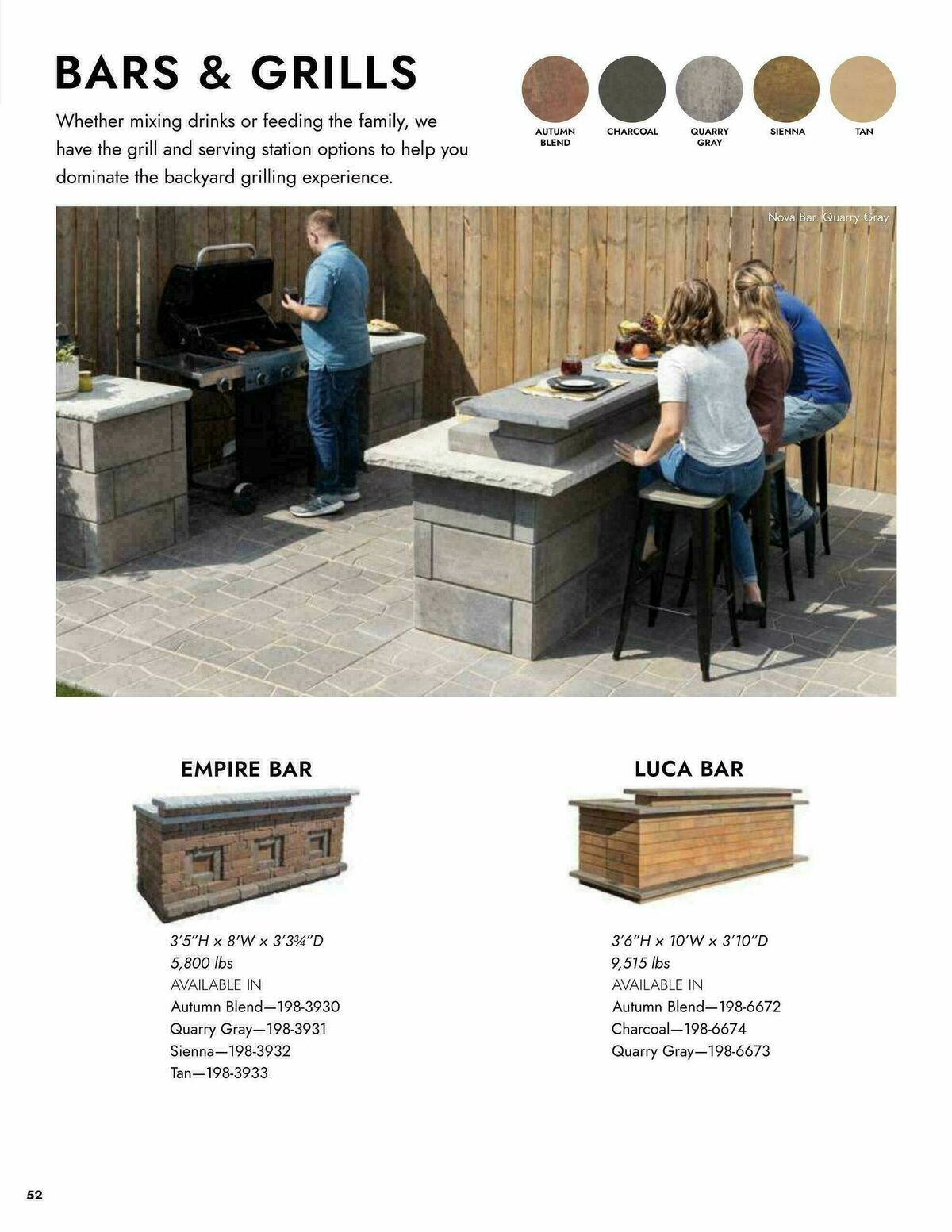 Menards Outdoor Living Block Catalog Weekly Ad from April 2