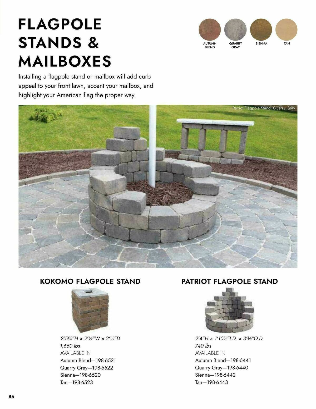Menards Outdoor Living Block Catalog Weekly Ad from April 2