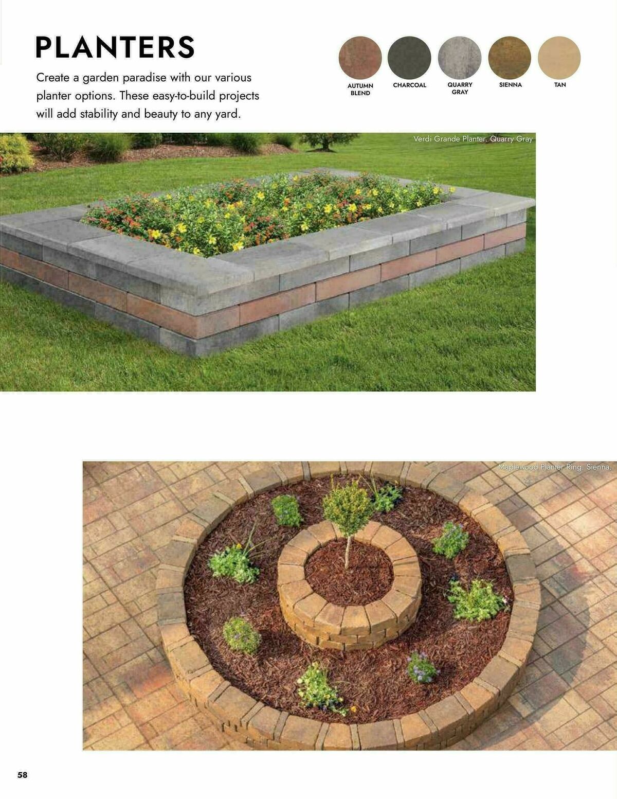 Menards Outdoor Living Block Catalog Weekly Ad from April 2