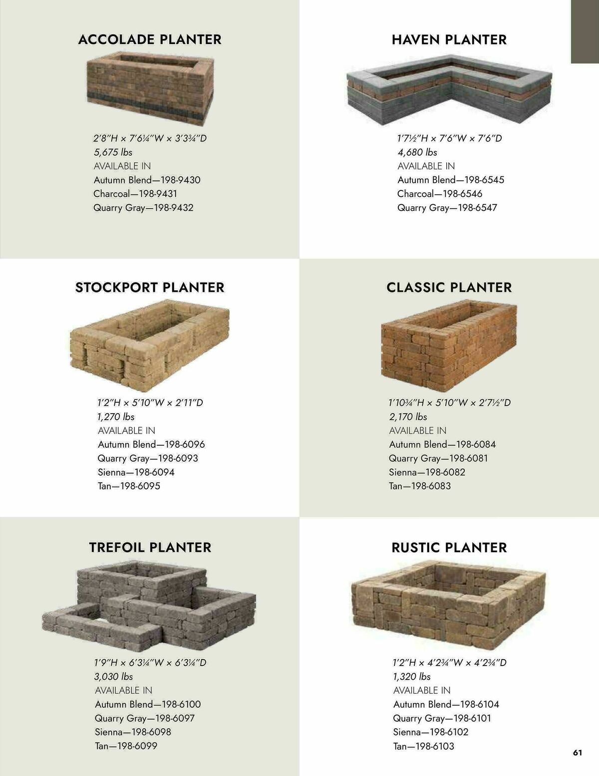 Menards Outdoor Living Block Catalog Weekly Ad from April 2