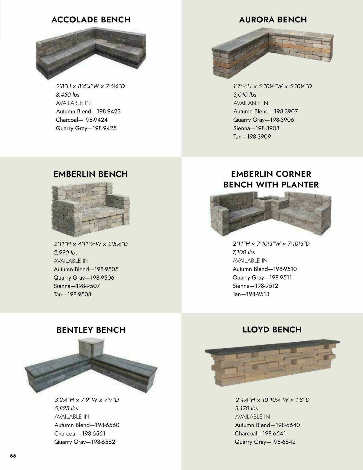 Menards Outdoor Living Block Catalog Weekly Ad from April 2