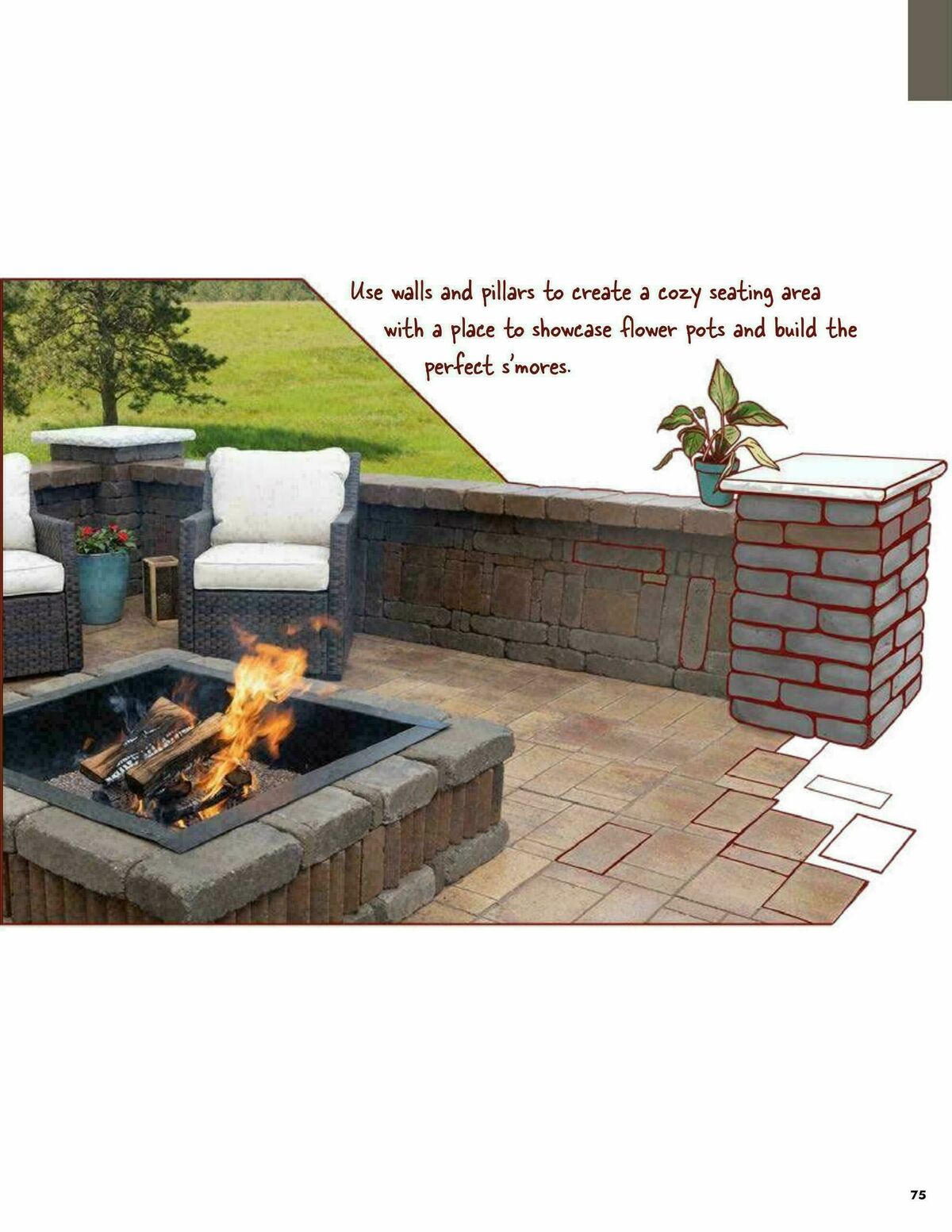 Menards Outdoor Living Block Catalog Weekly Ad from April 2