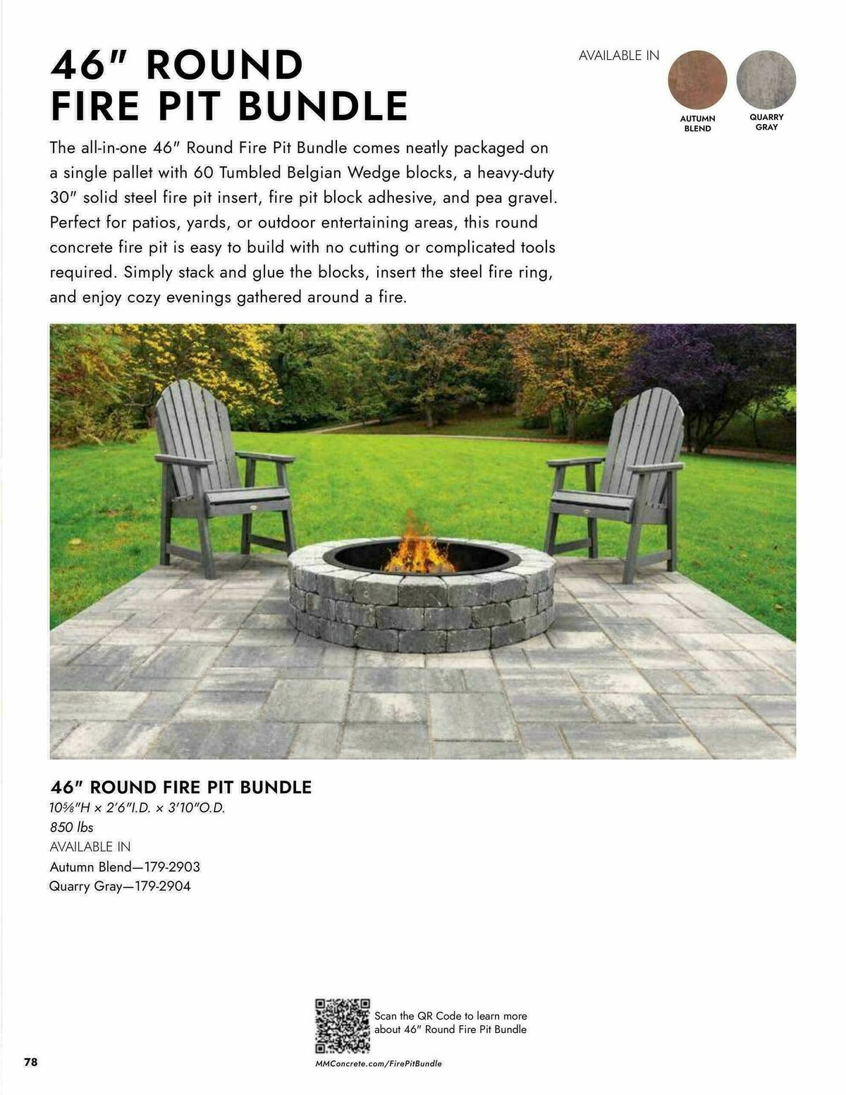 Menards Outdoor Living Block Catalog Weekly Ad from April 2
