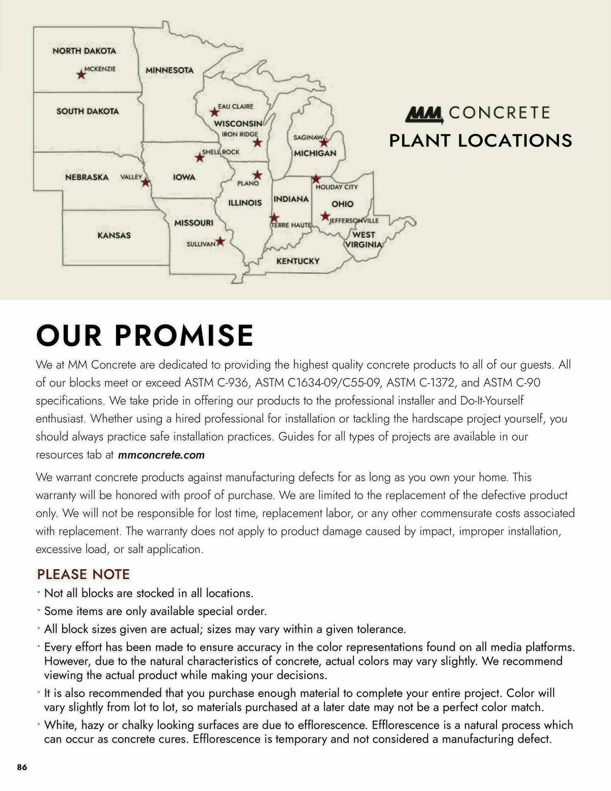 Menards Outdoor Living Block Catalog Weekly Ad from April 2