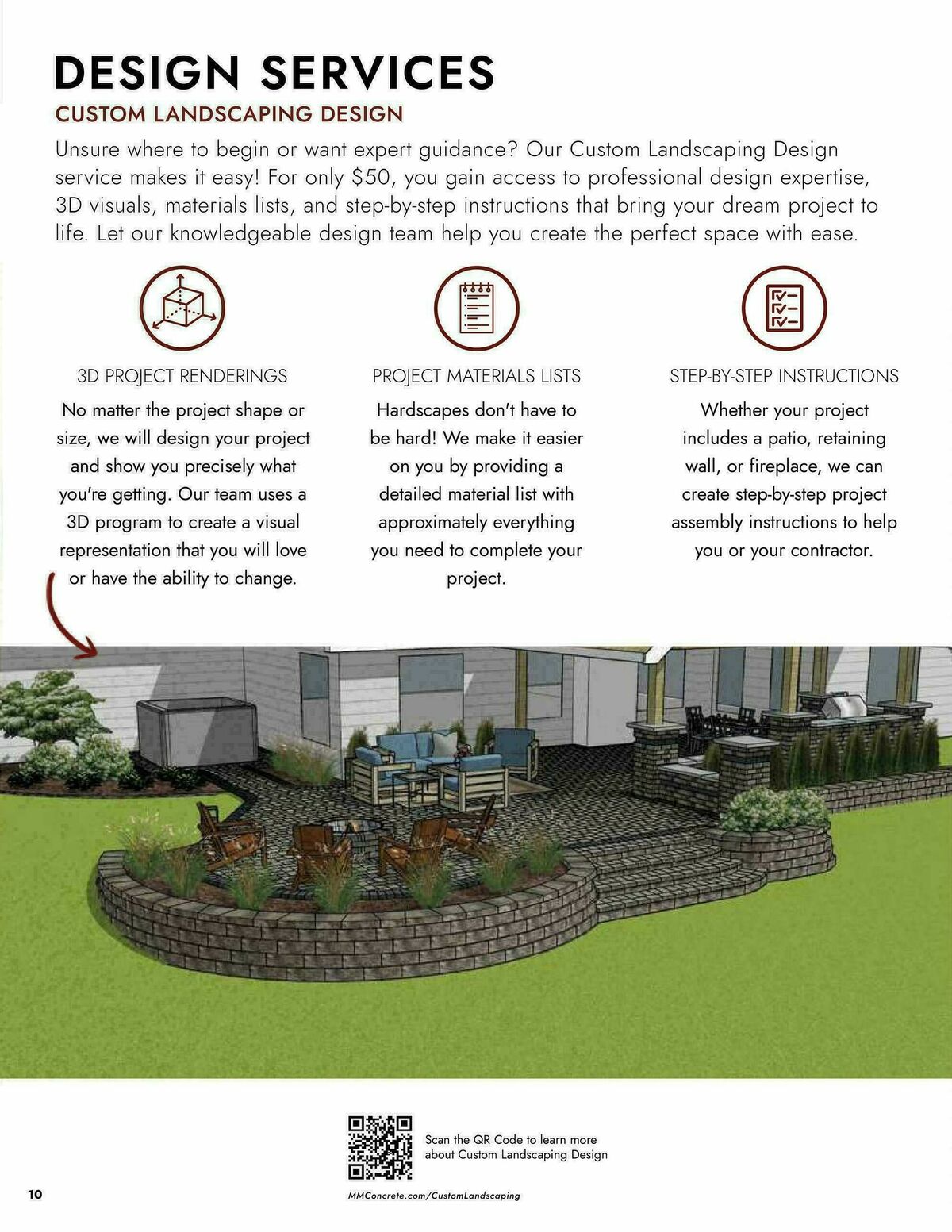 Menards Landscape Block Catalog Weekly Ad from April 2