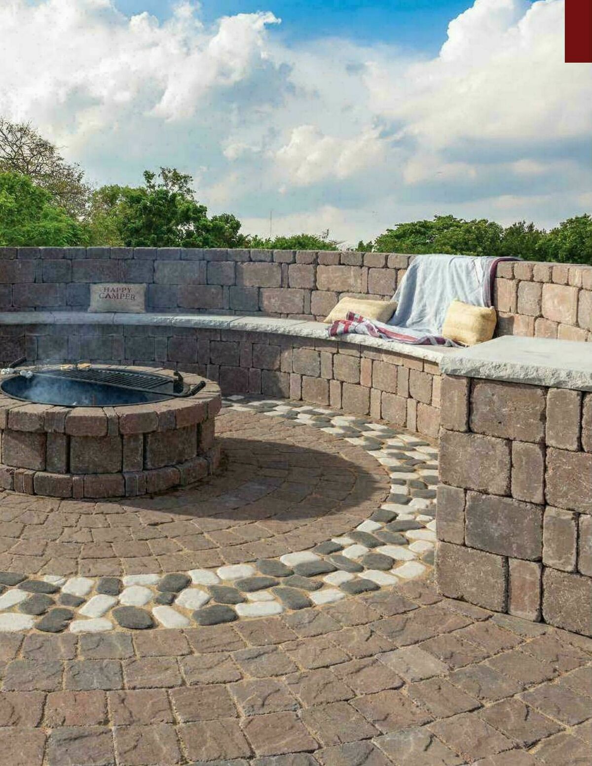 Menards Landscape Block Catalog Weekly Ad from April 2