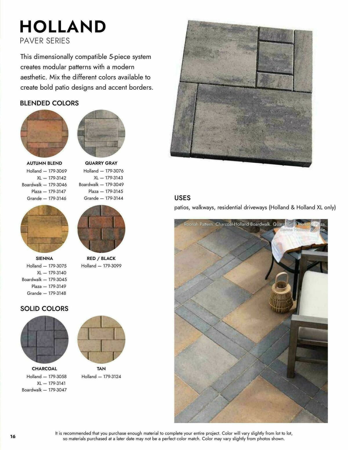 Menards Landscape Block Catalog Weekly Ad from April 2