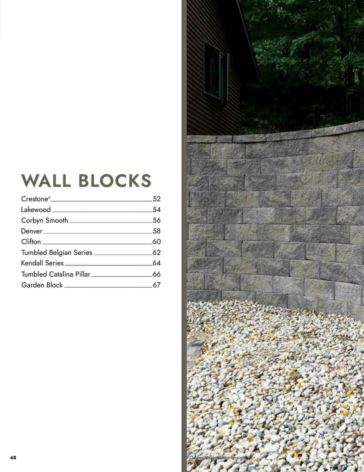 Menards Landscape Block Catalog Weekly Ad from April 2