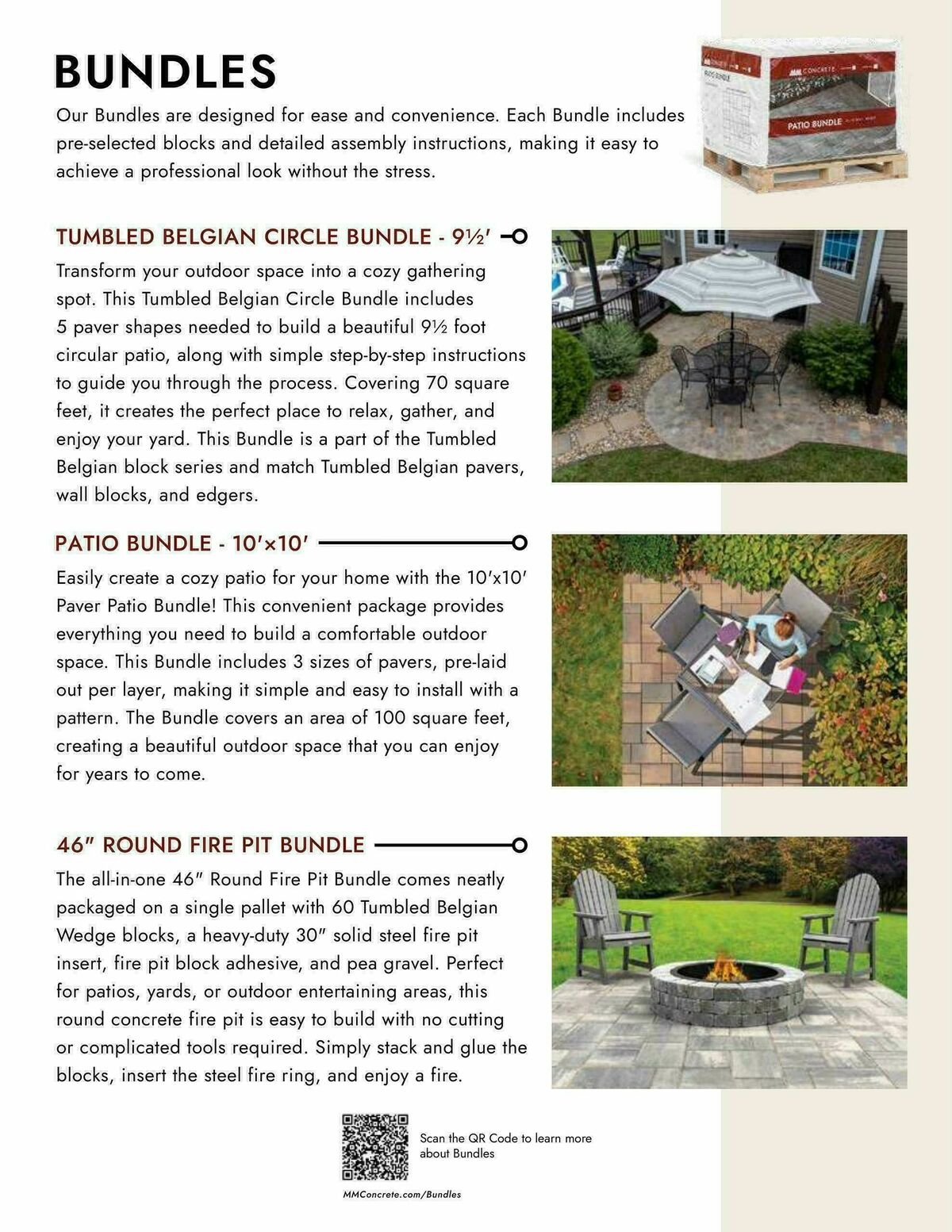 Menards Landscape Block Catalog Weekly Ad from April 2