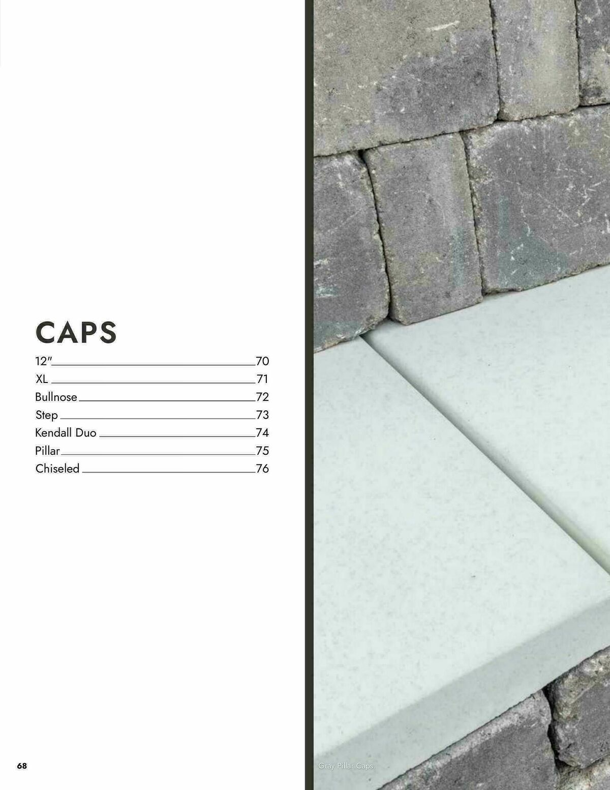 Menards Landscape Block Catalog Weekly Ad from April 2