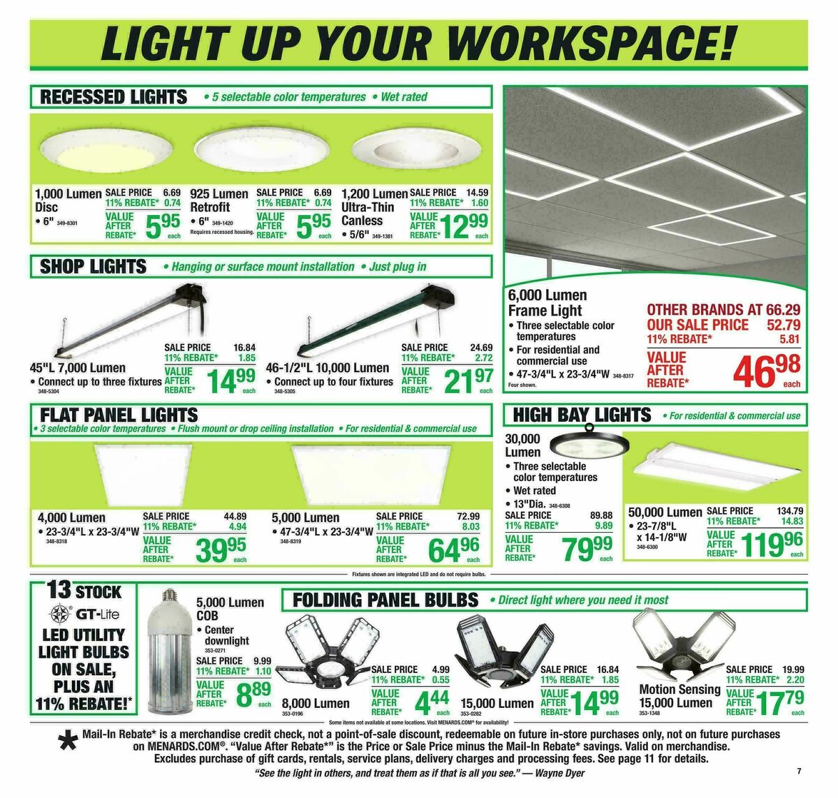 Menards Weekly Ad from April 8