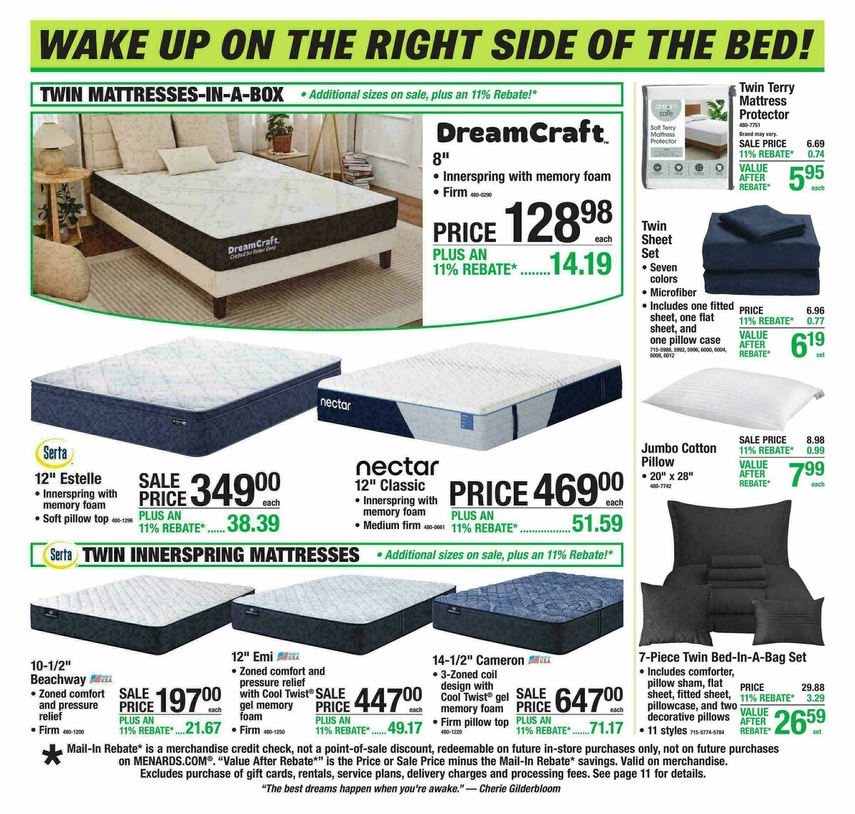 Menards Weekly Ad from April 8
