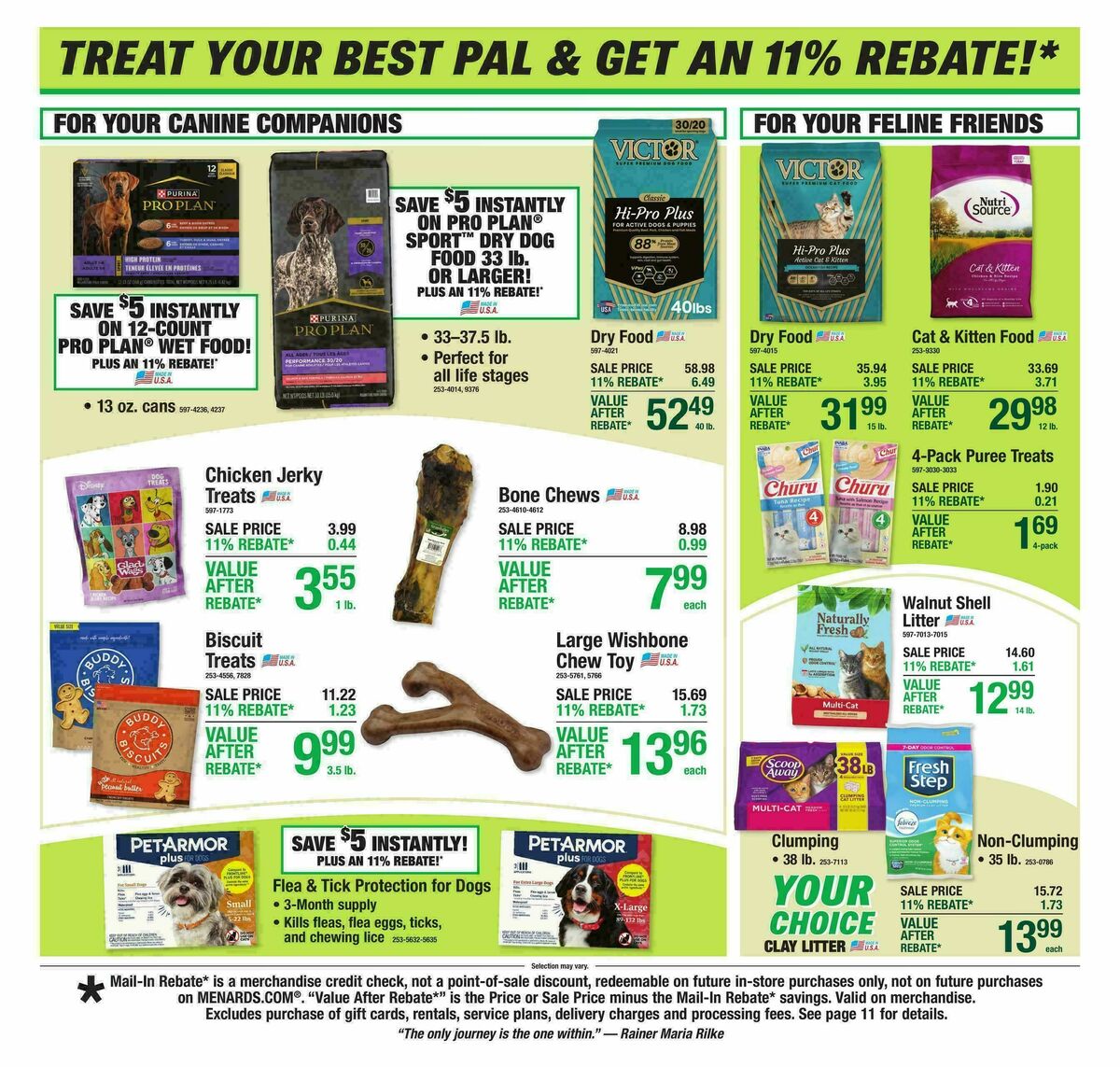 Menards Weekly Ad from April 8