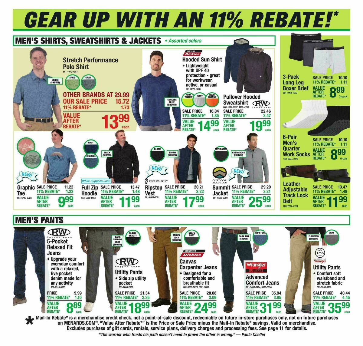 Menards Weekly Ad from April 8