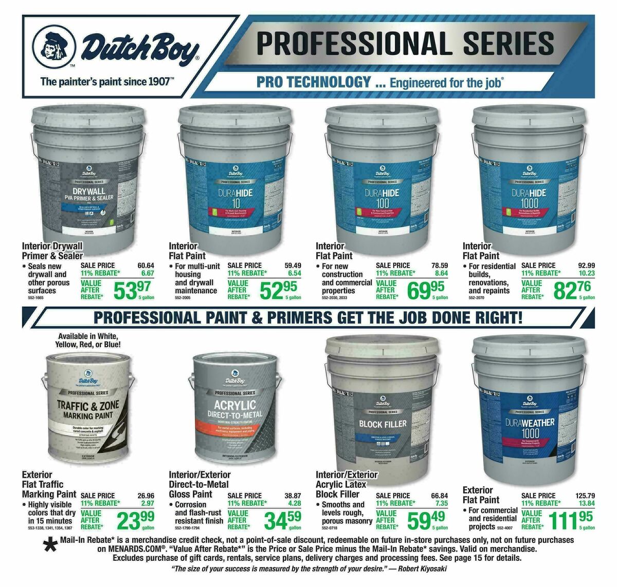 Menards Weekly Ad from April 15