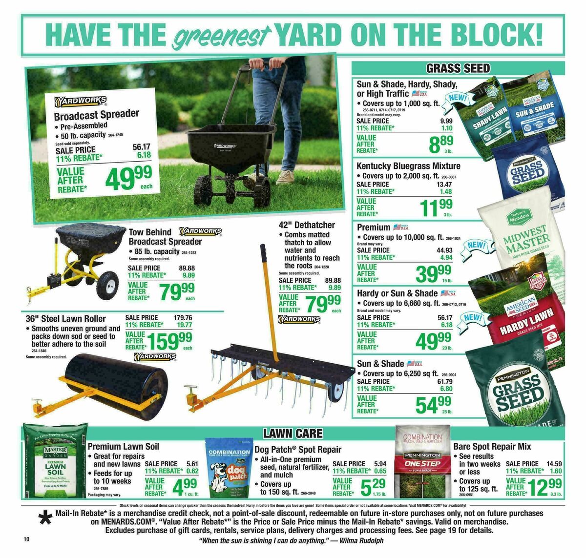 Menards Weekly Ad from April 22