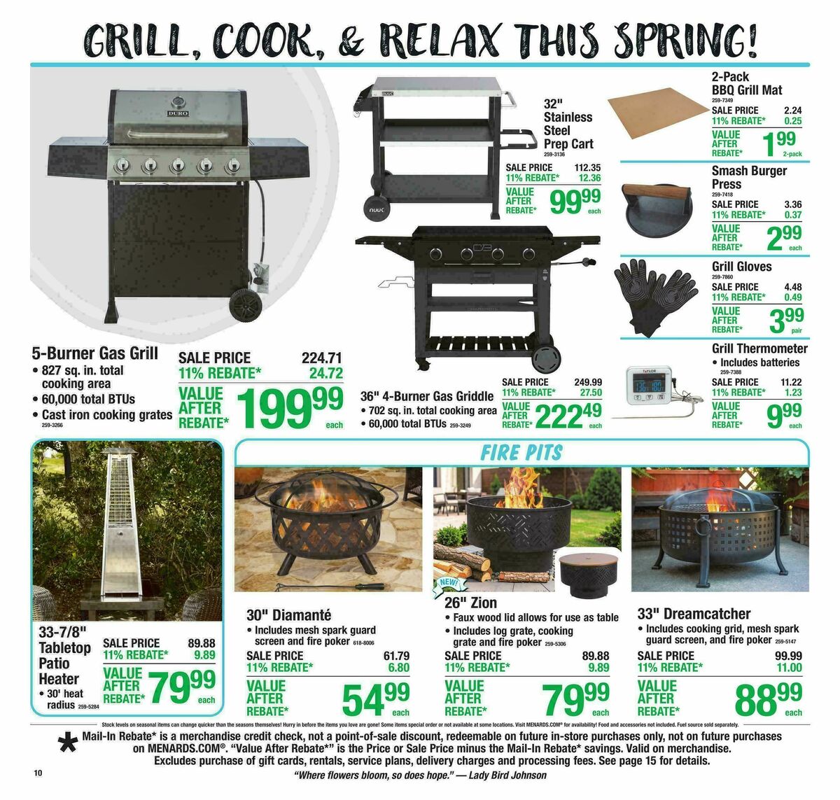 Menards Weekly Ad from April 29