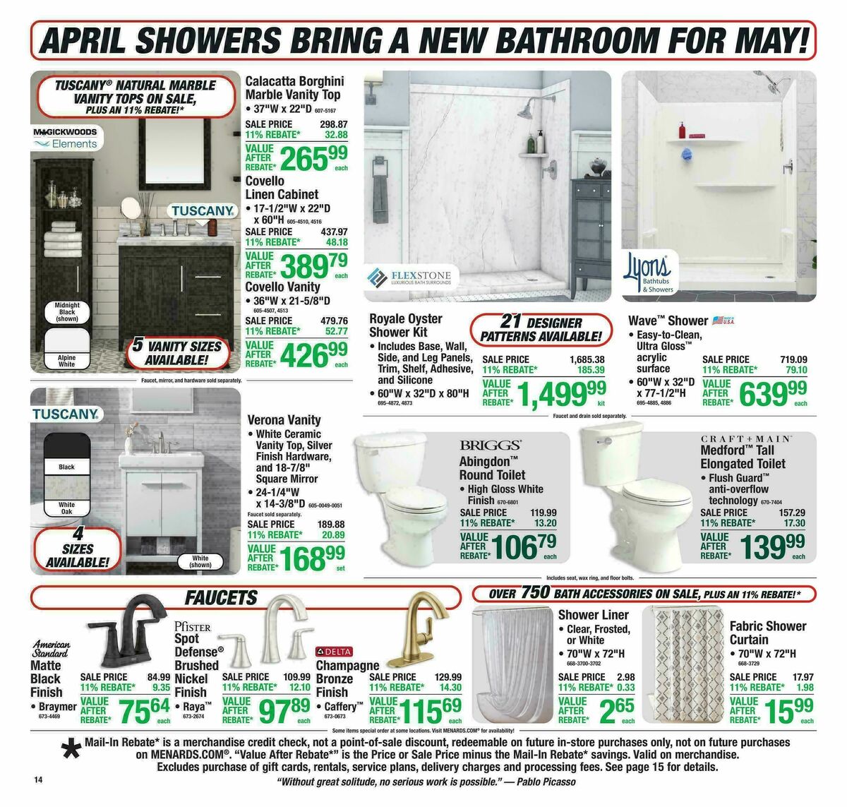 Menards Weekly Ad from April 29
