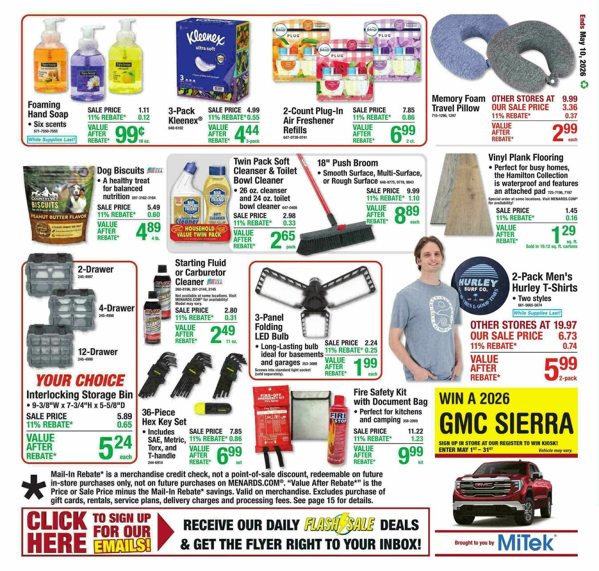 Menards Weekly Ad from April 29