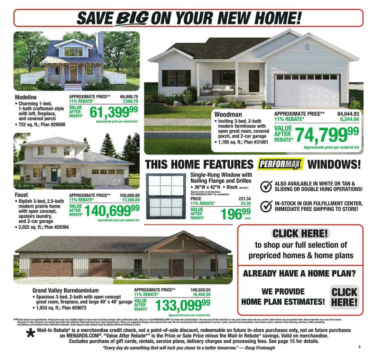 Menards Weekly Ad from April 29