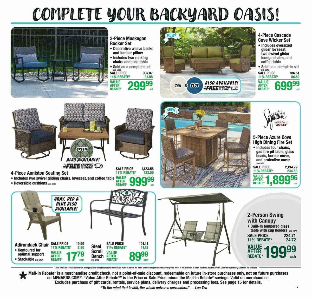 Menards Weekly Ad from April 29