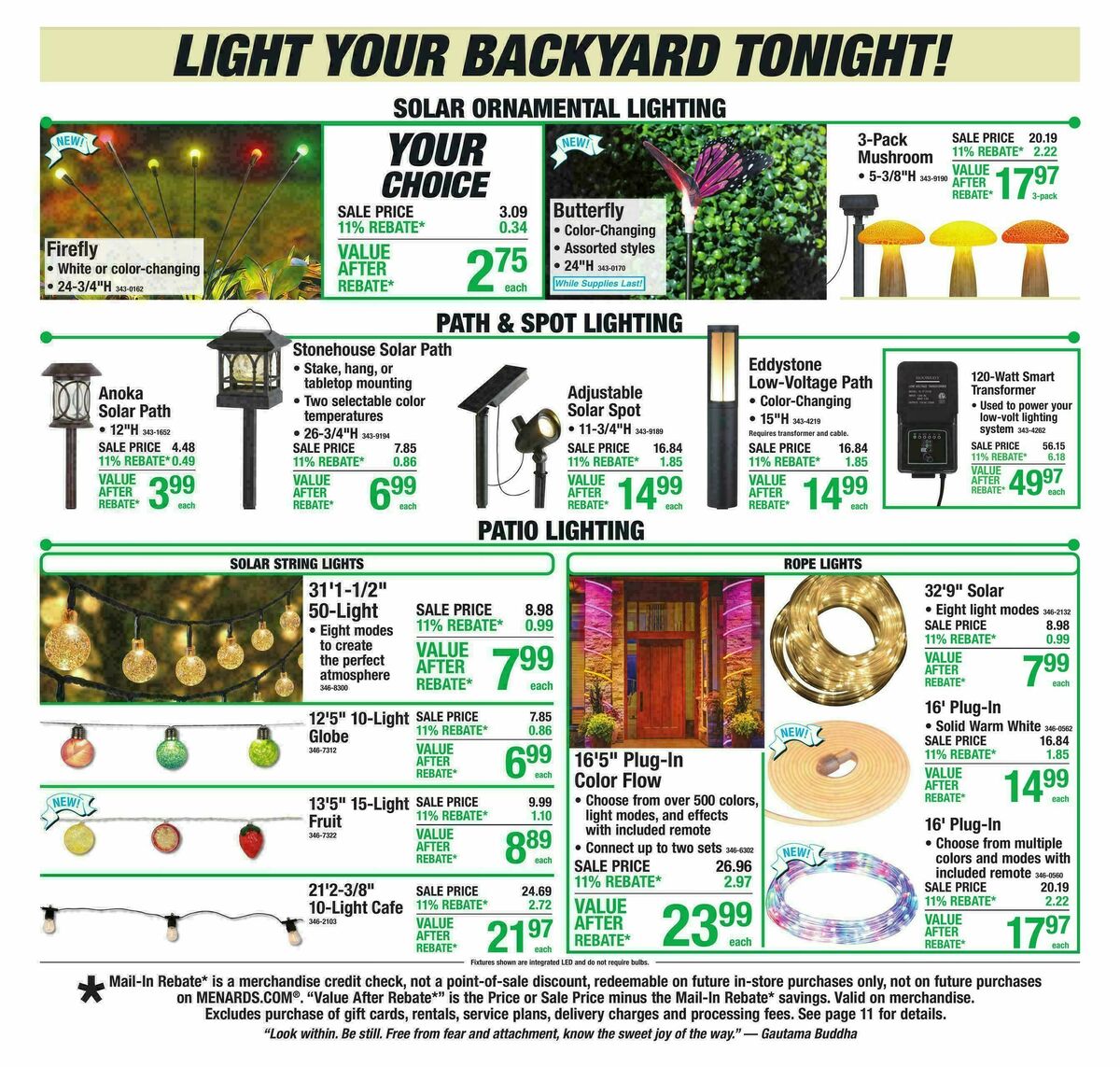 Menards Weekly Ad from May 6