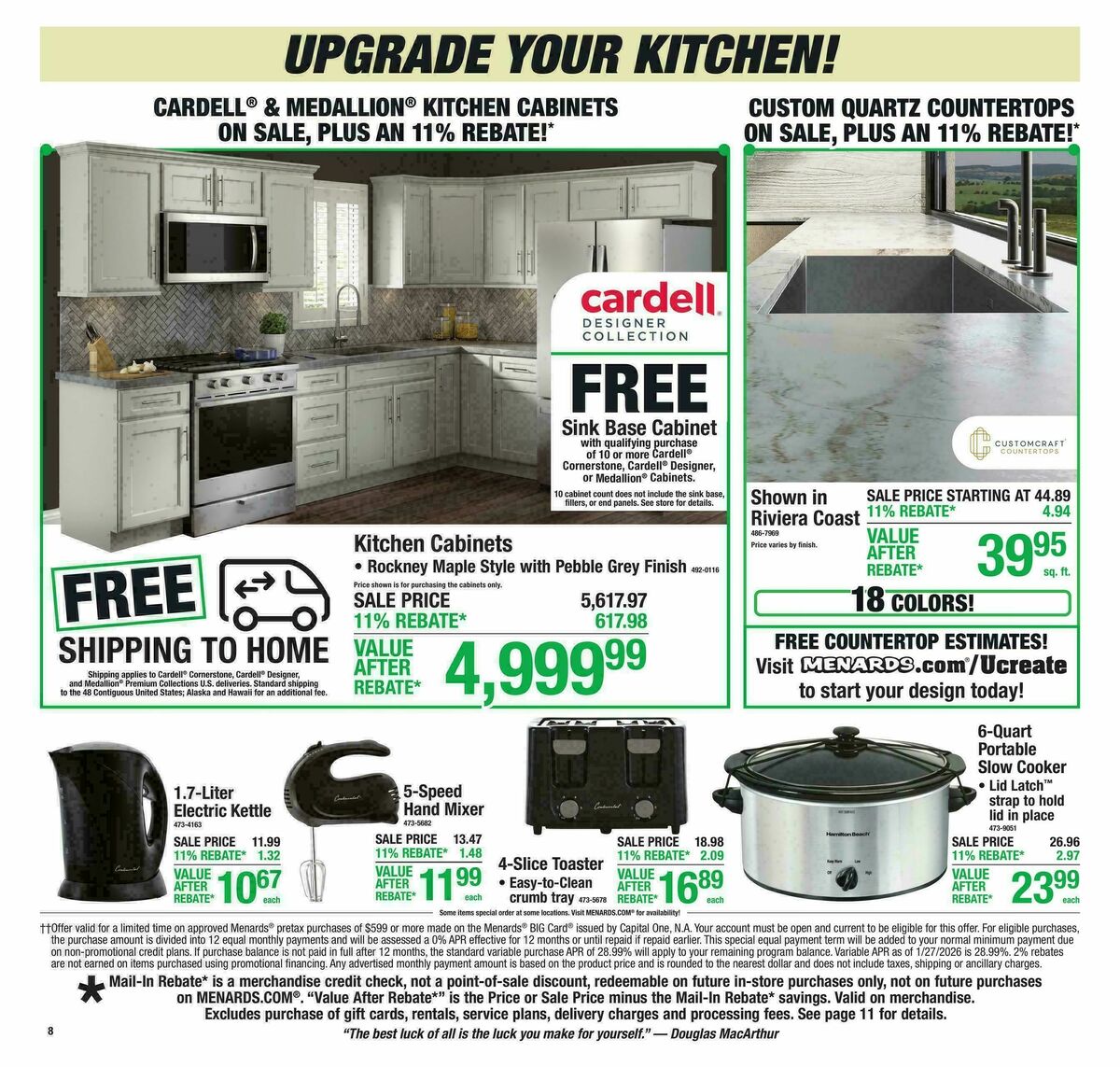 Menards Weekly Ad from May 6