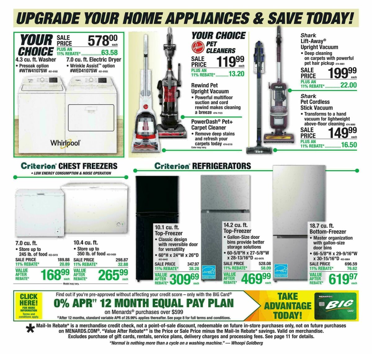 Menards Weekly Ad from May 6