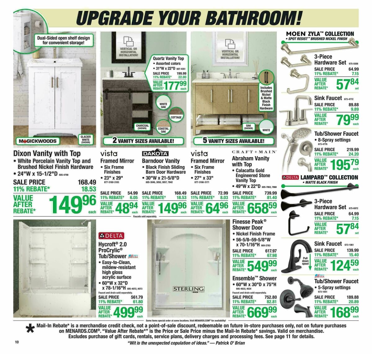 Menards Weekly Ad from May 6
