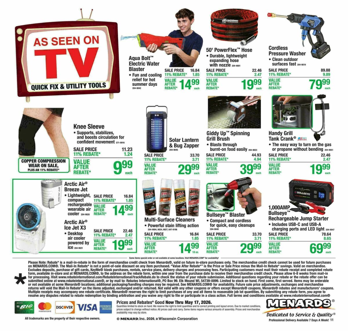 Menards Weekly Ad from May 6
