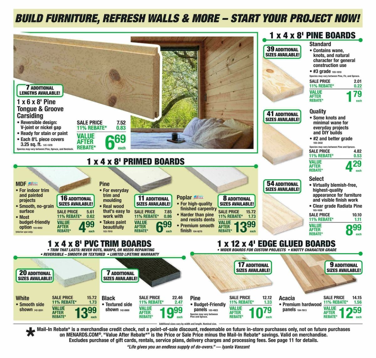Menards Weekly Ad from May 6