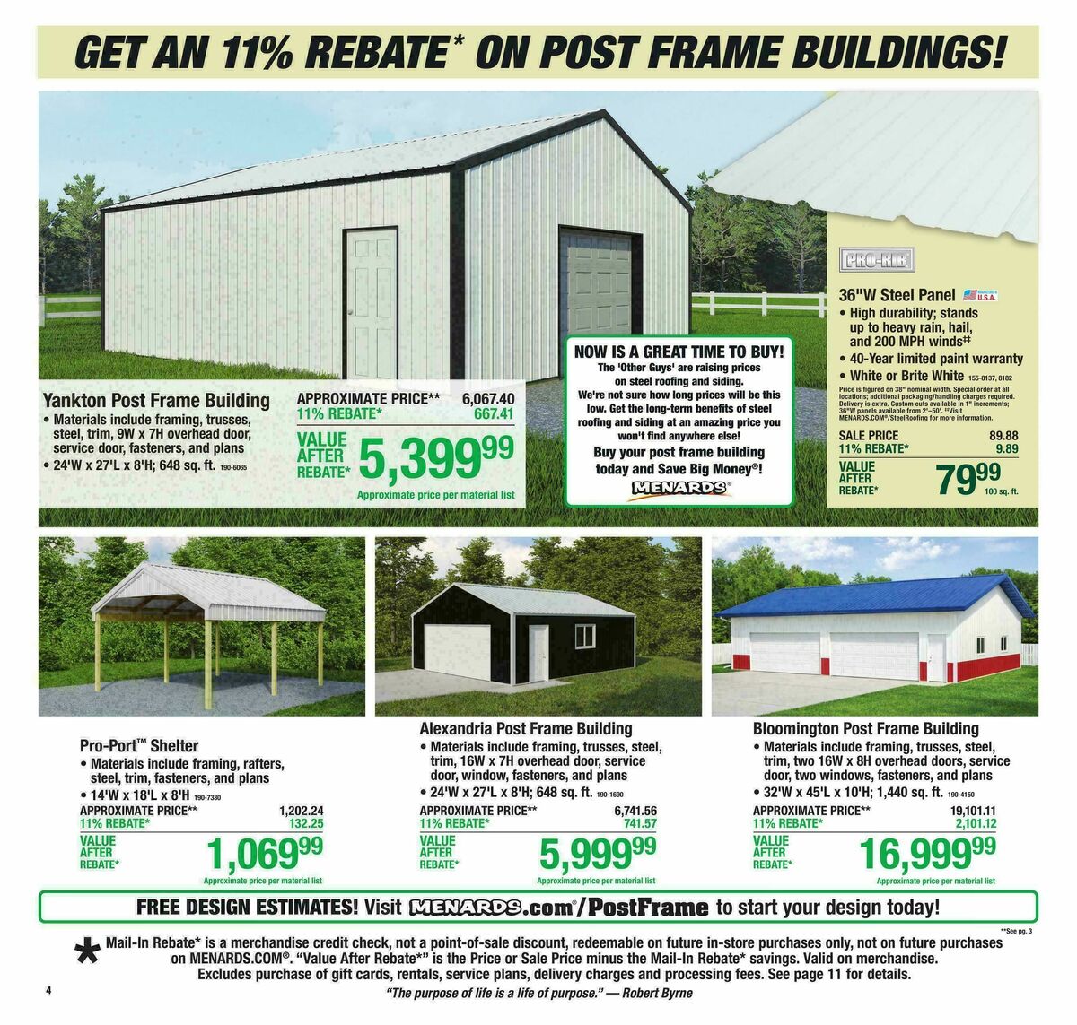 Menards Weekly Ad from May 6
