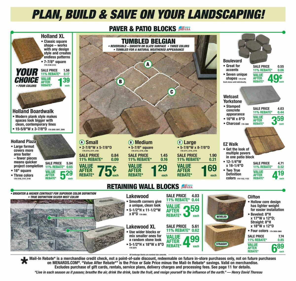 Menards Weekly Ad from May 6