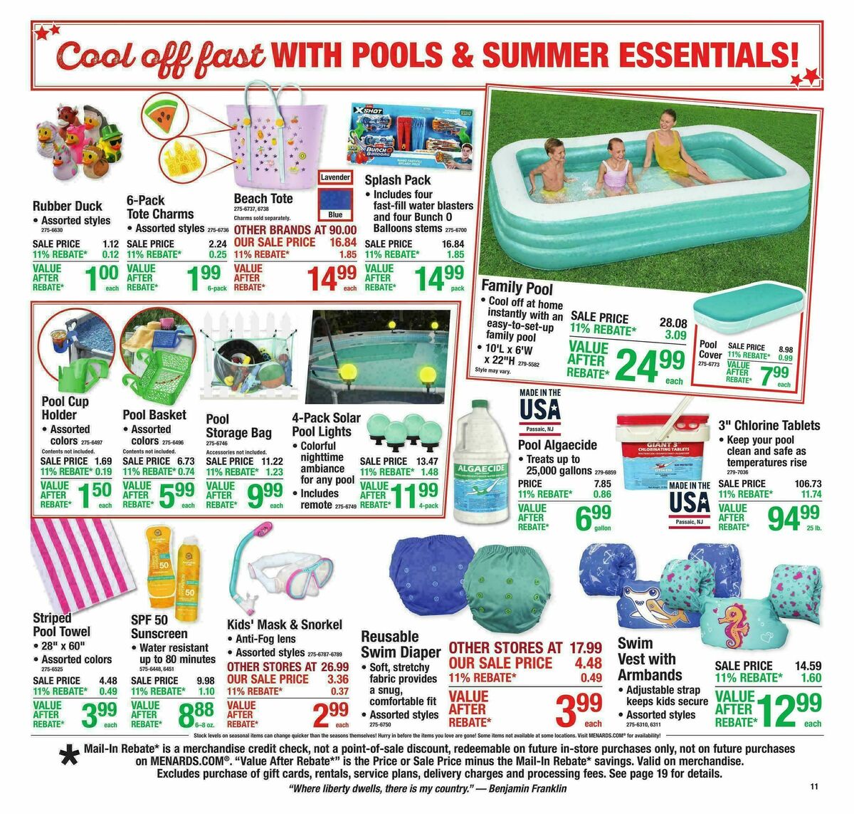 Menards Weekly Ad from May 13