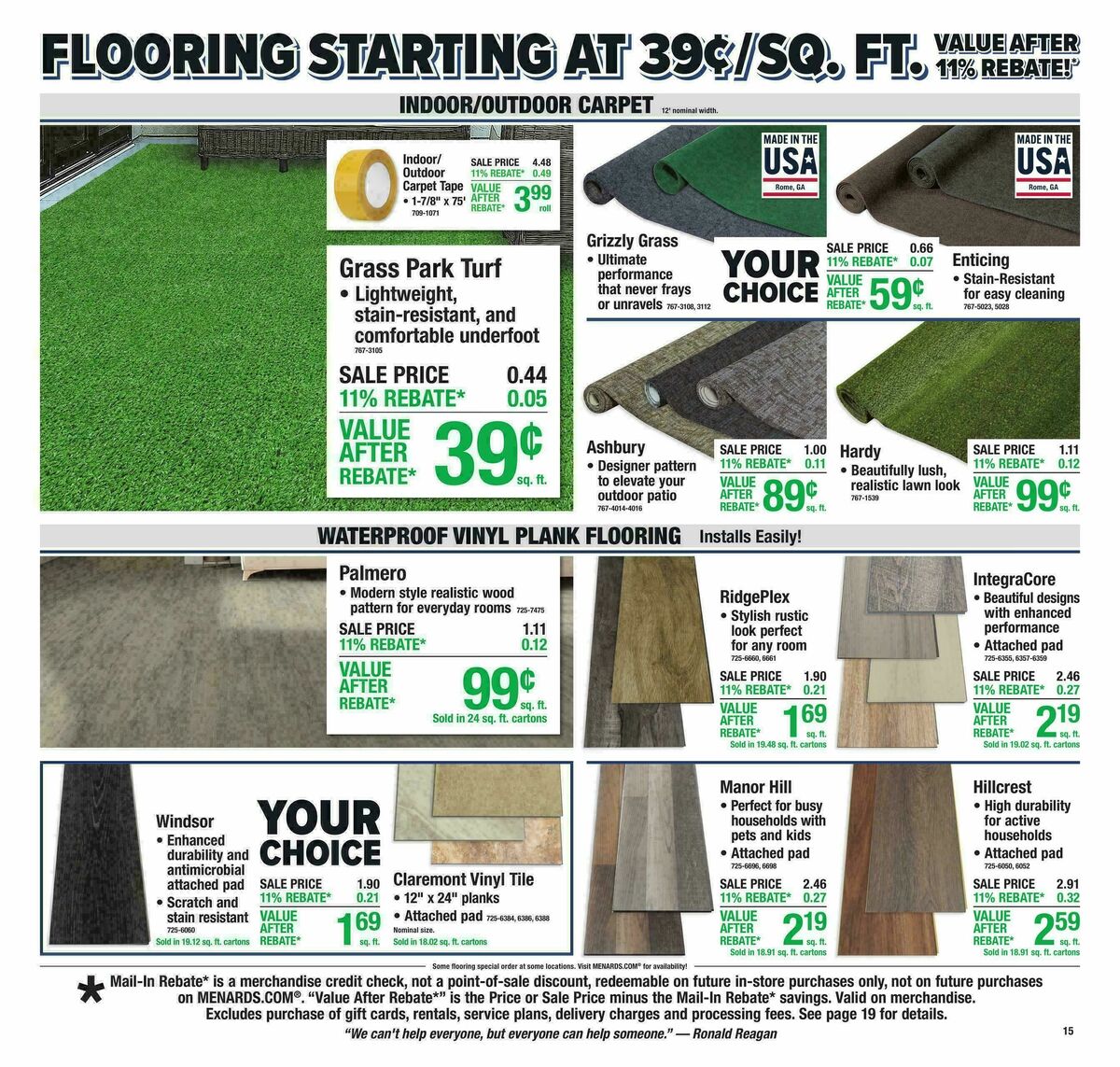 Menards Weekly Ad from May 13