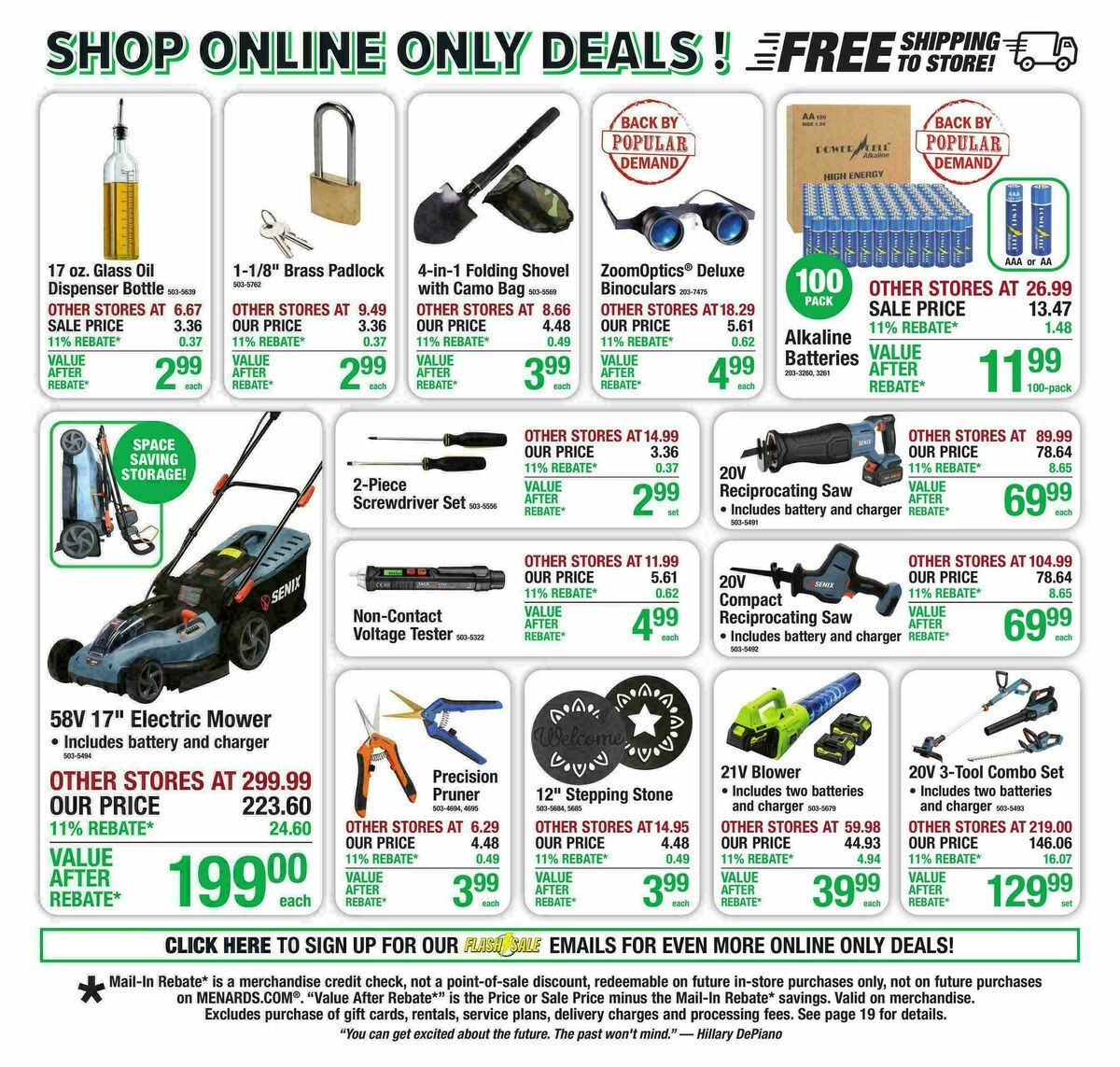 Menards Weekly Ad from May 13