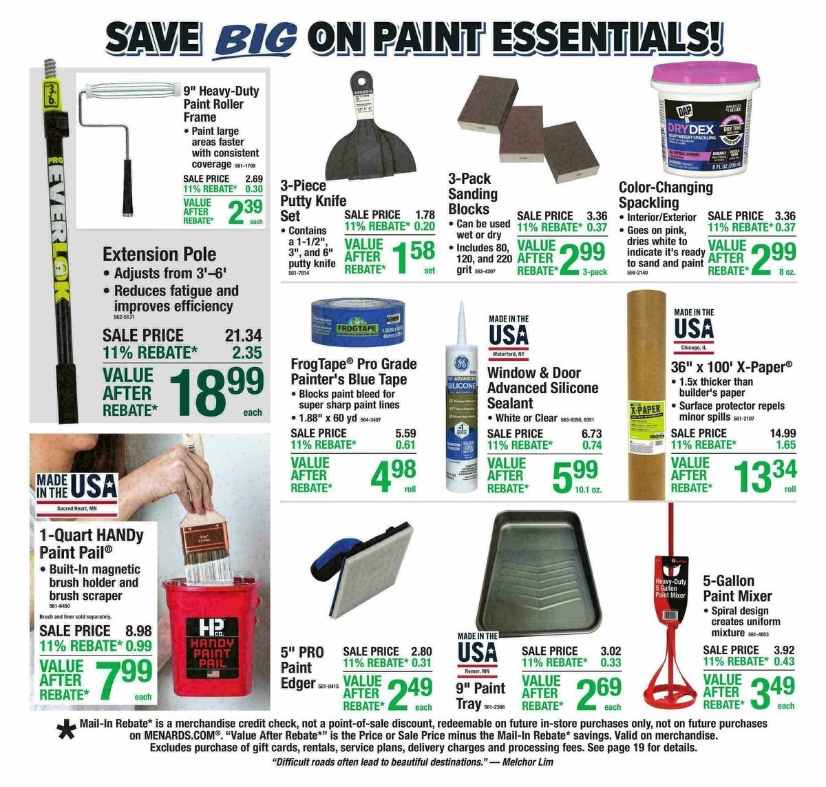 Menards Weekly Ad from May 13