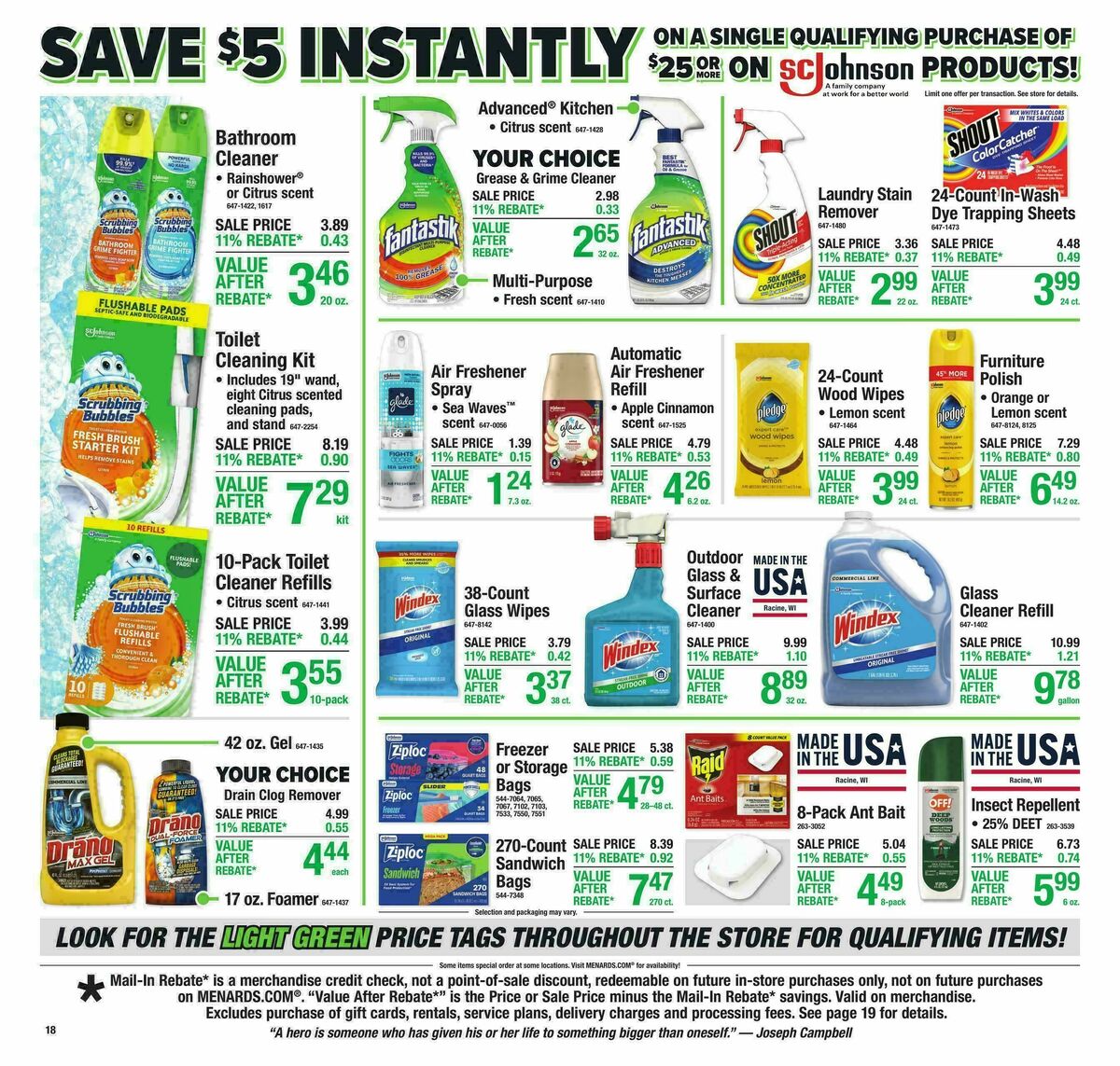 Menards Weekly Ad from May 13