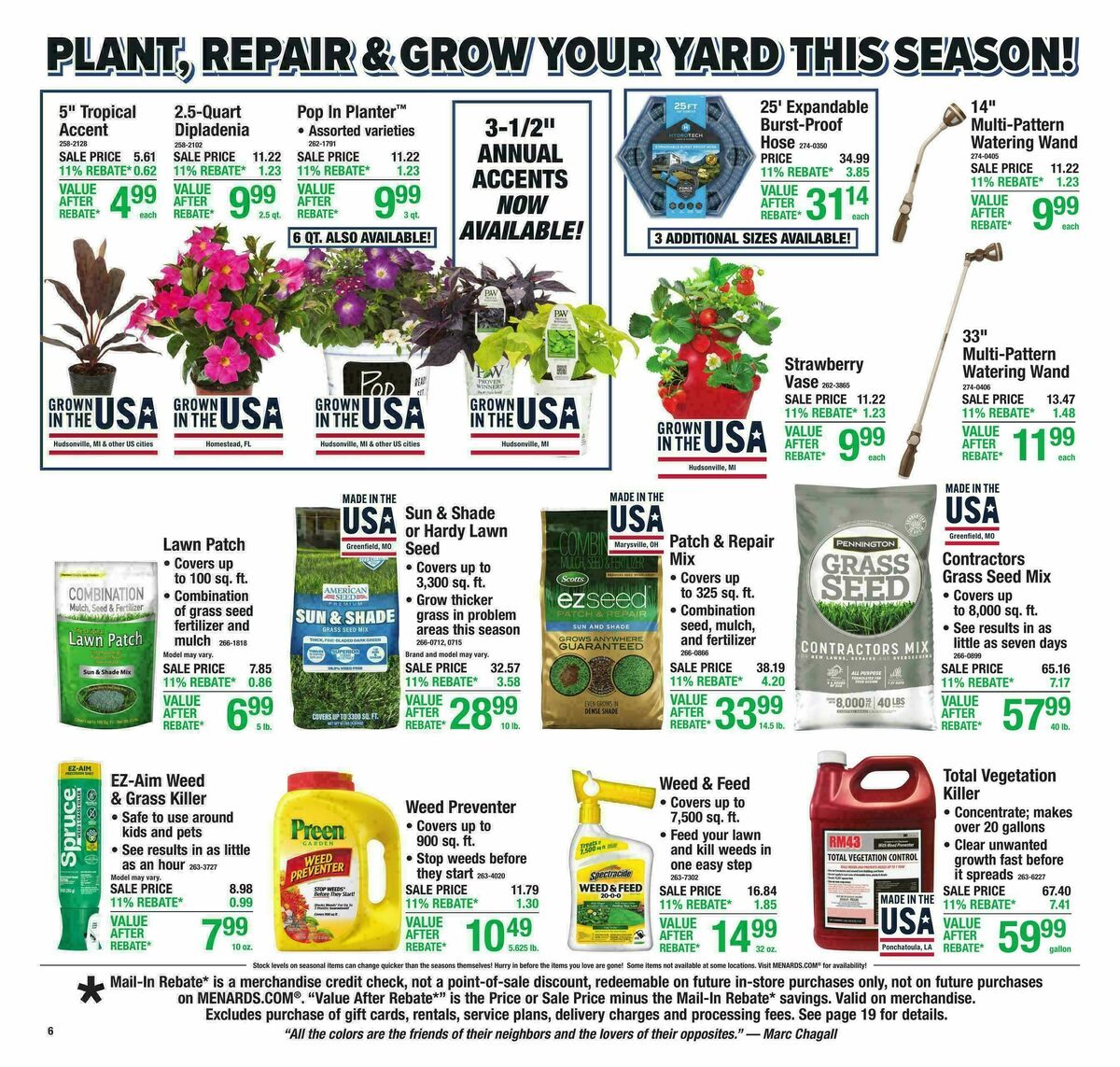 Menards Weekly Ad from May 13