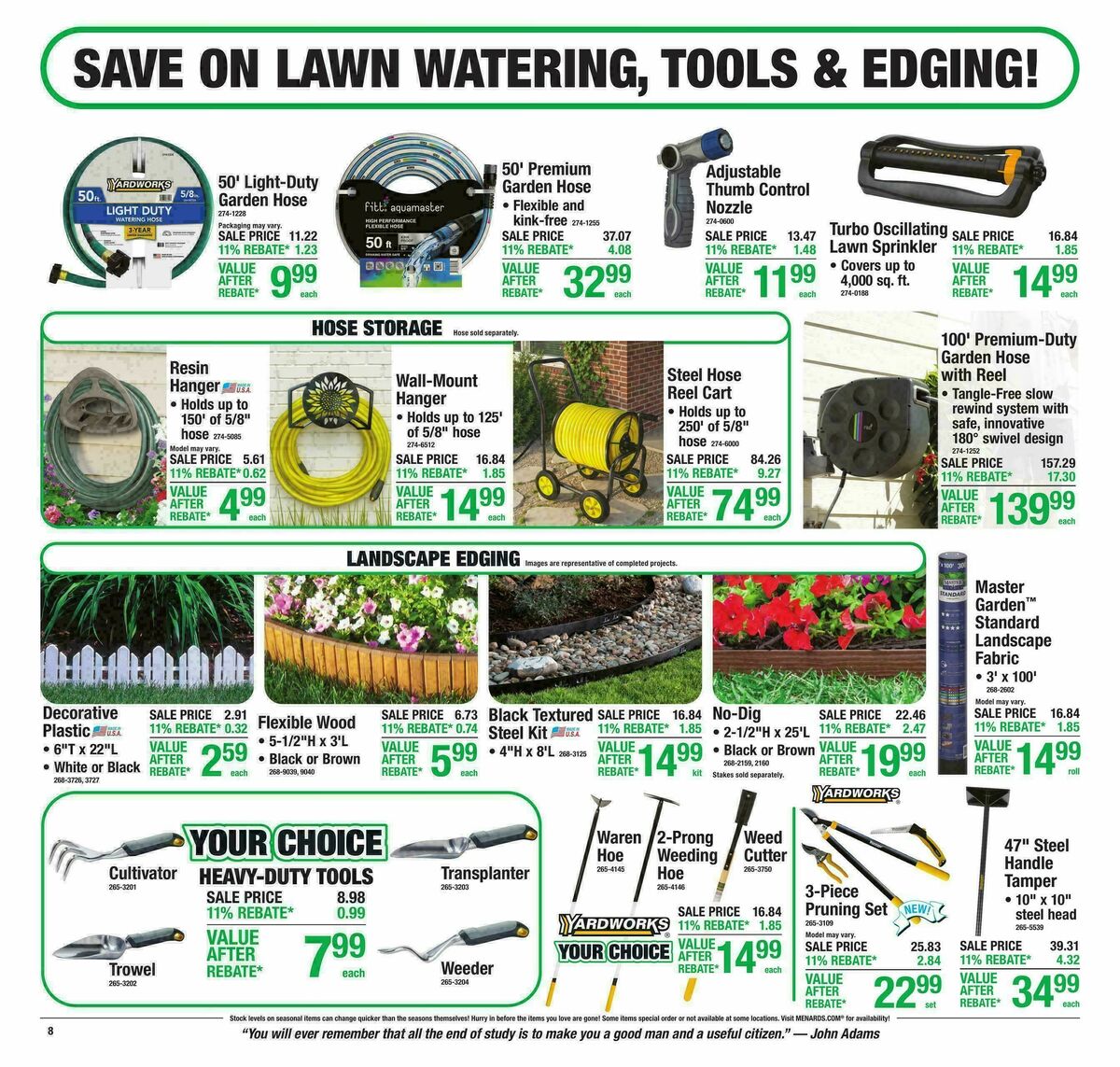 Menards Weekly Ad from May 20