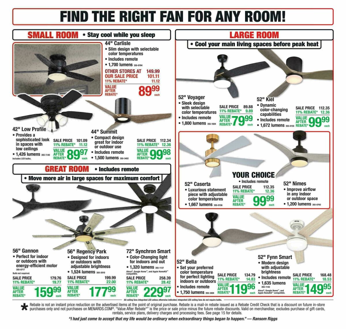 Menards Weekly Ad from May 20
