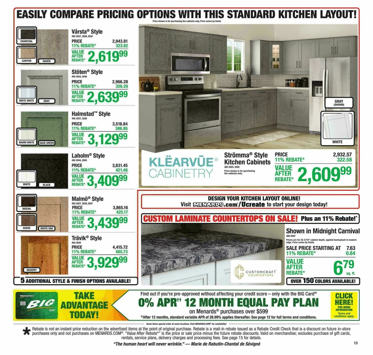 Menards Weekly Ad from May 20