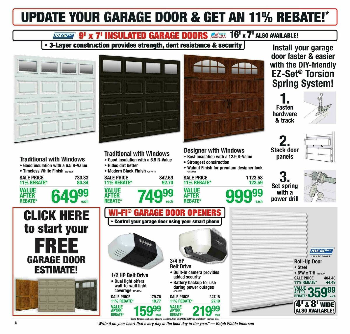 Menards Weekly Ad from May 20