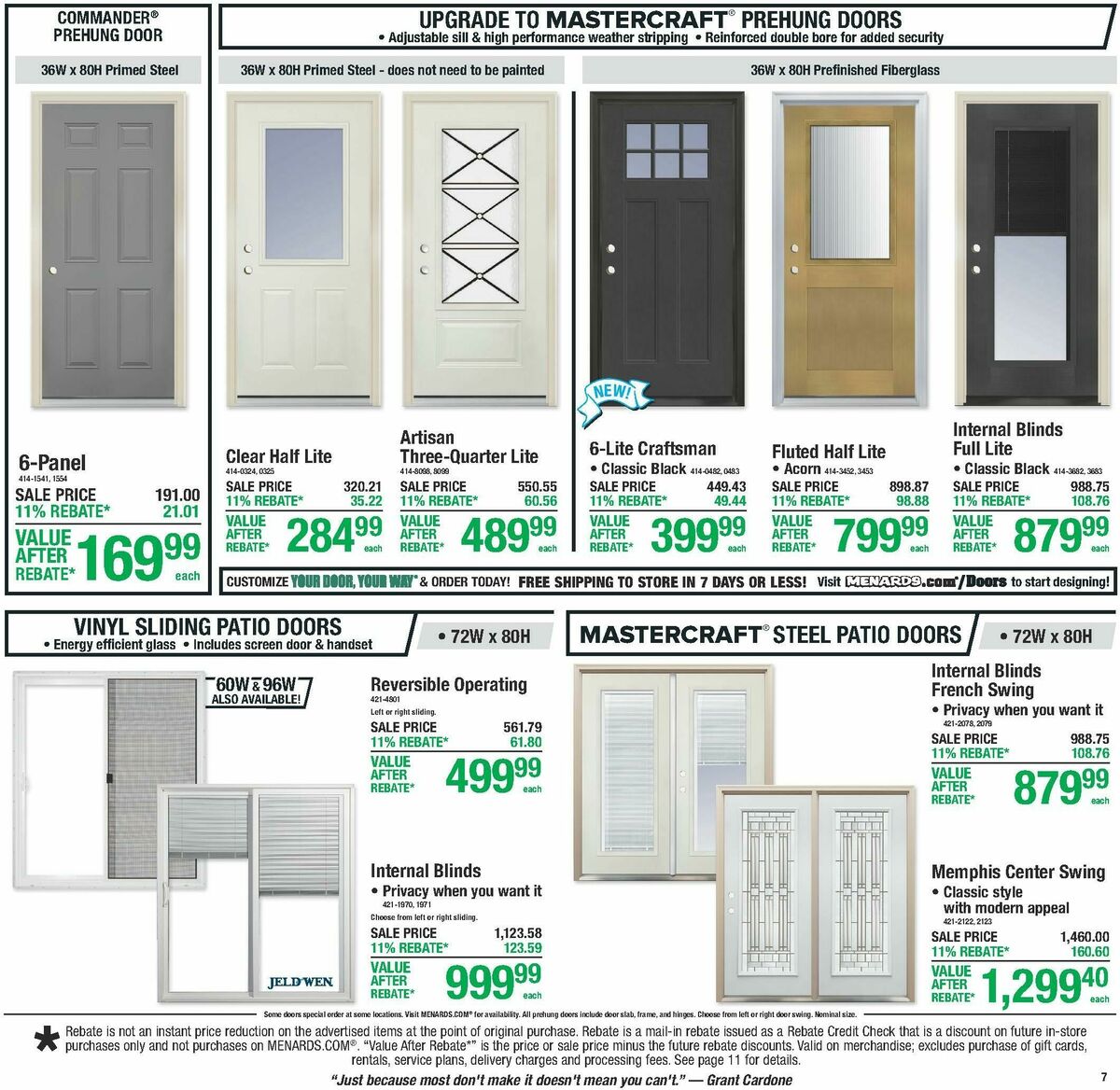 Menards Weekly Ad from May 27