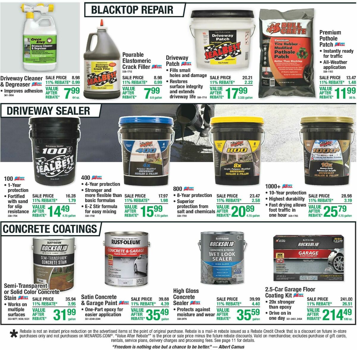 Menards Weekly Ad from May 27