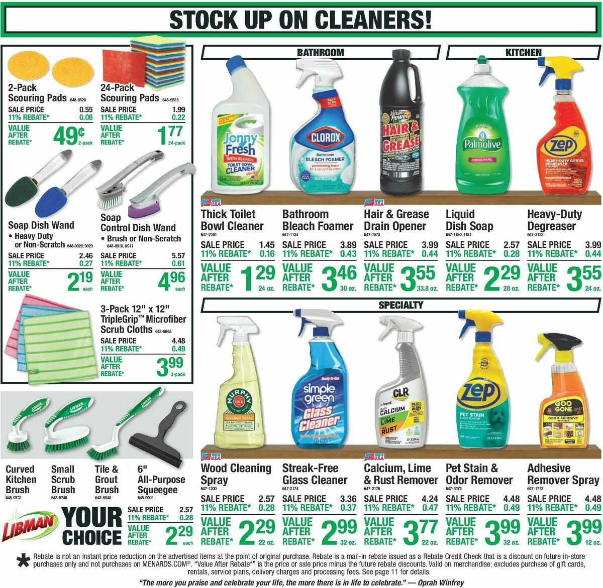 Menards Weekly Ad from May 27