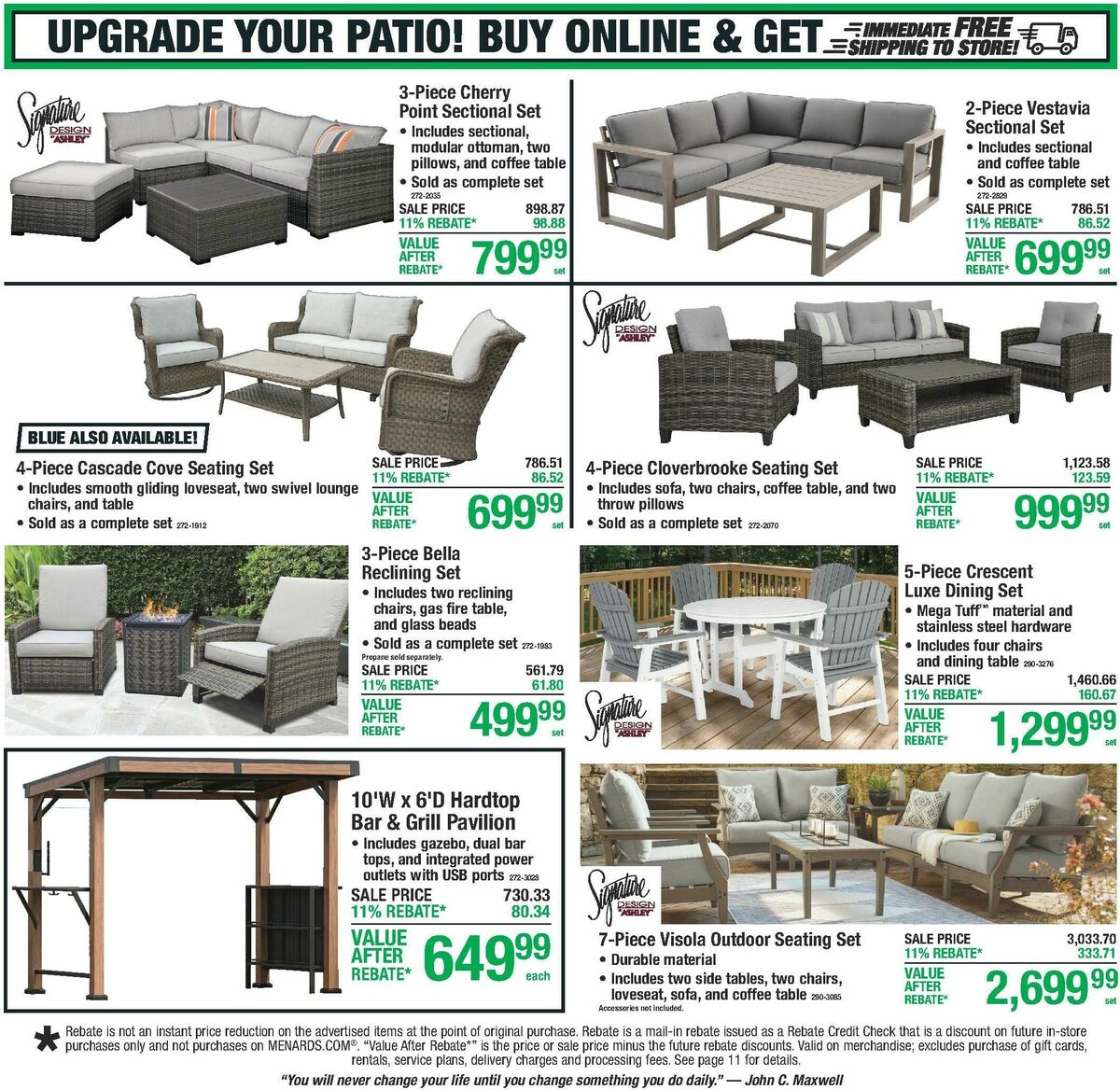 Menards Weekly Ad from May 27