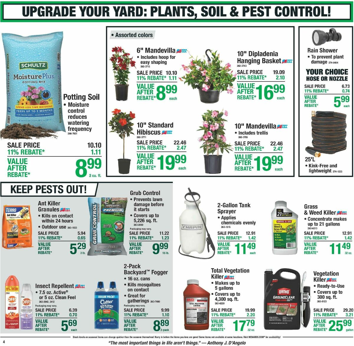 Menards Weekly Ad from May 27