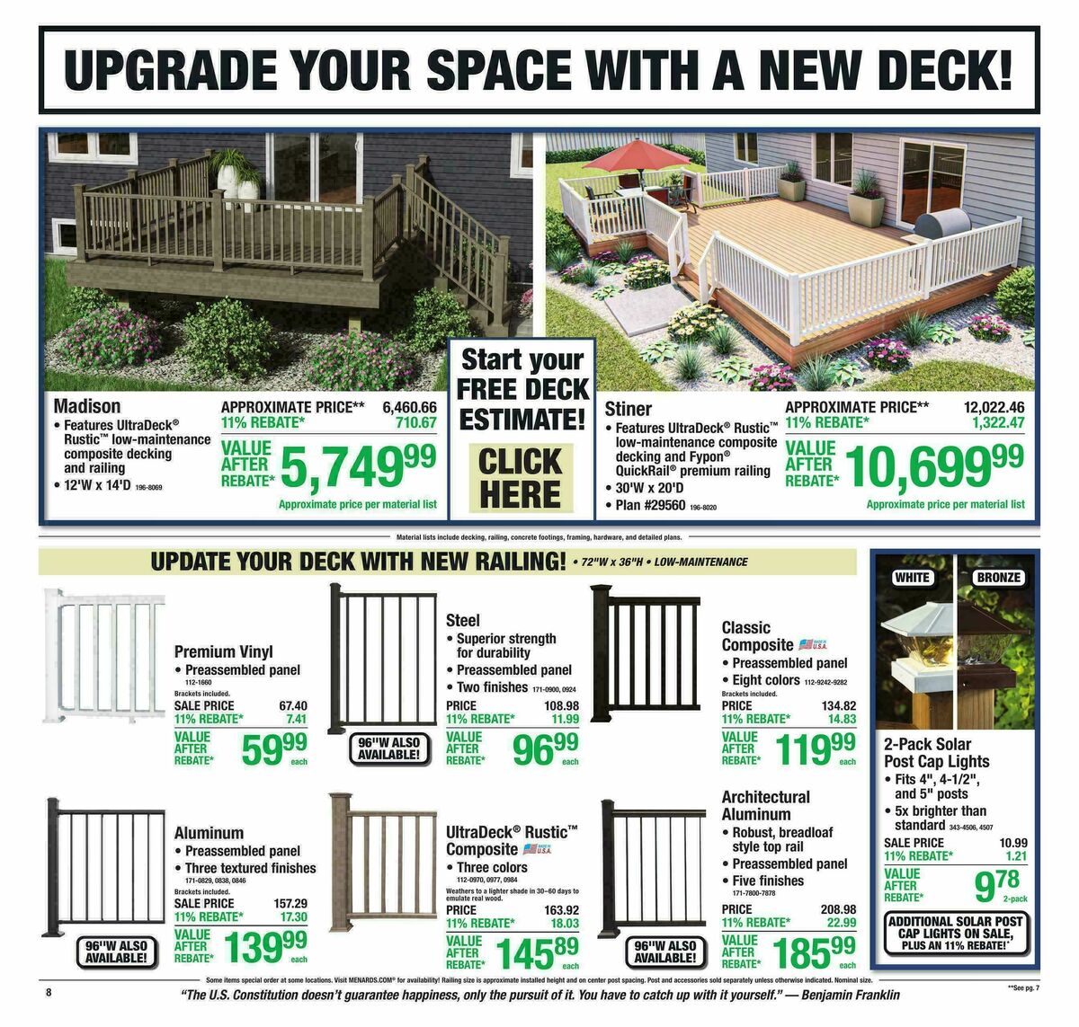 Menards Weekly Ad from June 3